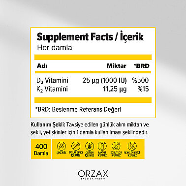 Ocean D3k2 Damla 20+20 Ml - İkincisi %50 İndirimli - 2