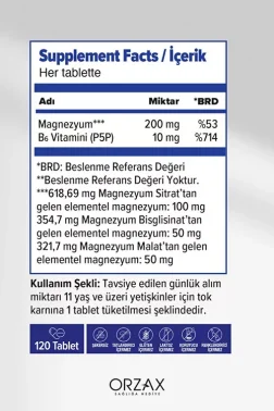 Ocean Extramag Üçlü Kombinasyon P5P 120 Tablet - 2