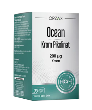 Orzax Ocean Krom Pikolinat 200 mcg 90 Kapsül - 6