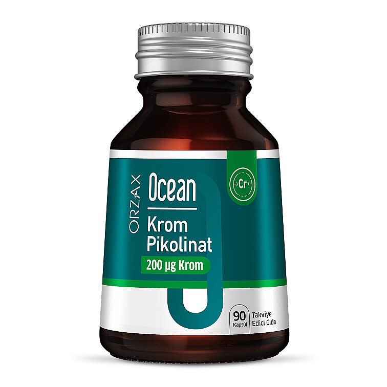 Orzax Ocean Krom Pikolinat 200 mcg 90 Kapsül - 1