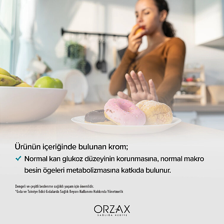 Orzax Ocean Krom Pikolinat 200 mcg 90 Kapsül - 2