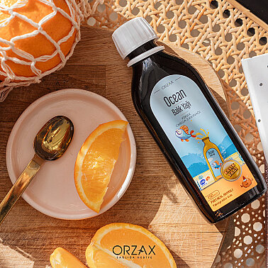 Ocean Portakal Aromalı Balık Yağı Şurubu 150 ml - 3