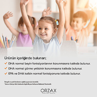Ocean Portakal Aromalı Balık Yağı Şurubu 150 ml - 4
