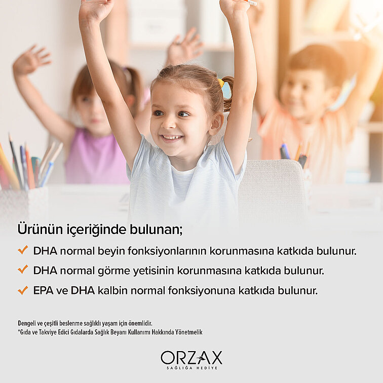 Ocean Portakal Aromalı Balık Yağı Şurubu 150 ml - 4