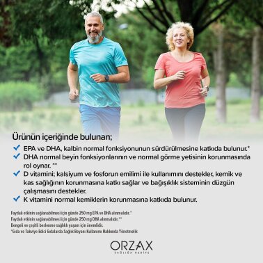 Ocean Pulse Omega 3- Vit K2 - Vit D3 -Ubiquinol 30 Kapsül - 5