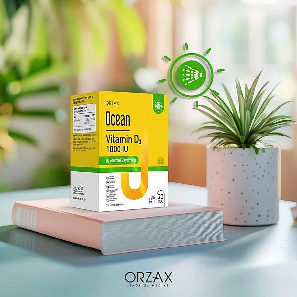 Ocean Vitamin D3 1000 IU Oral Sprey 20 ml - 10