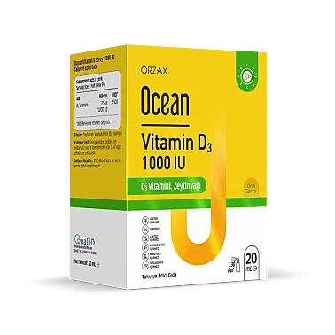 Ocean Vitamin D3 1000 IU Oral Sprey 20 ml - 6
