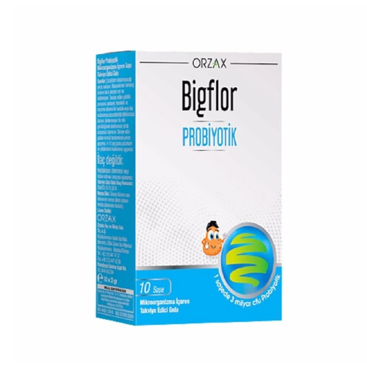 Orzax Bigflor Probiotic 10 Saşe - 6