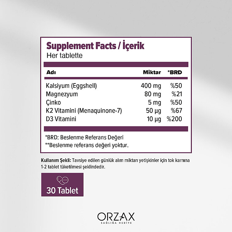 Orzax Cosakondrin-Op 30Tablet - 2