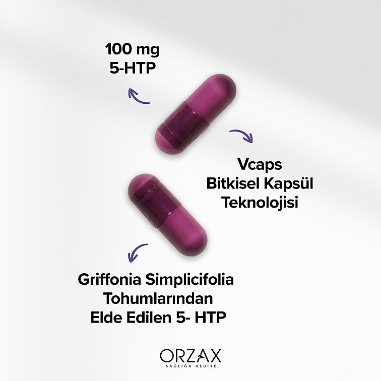 Orzax Ocean 5 Htp 100 Mg 30 Kapsül - 3