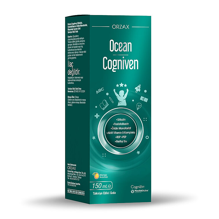Orzax Ocean Cogniven Mango Aromalı 150 ml Sınav Seti Hediye - 1
