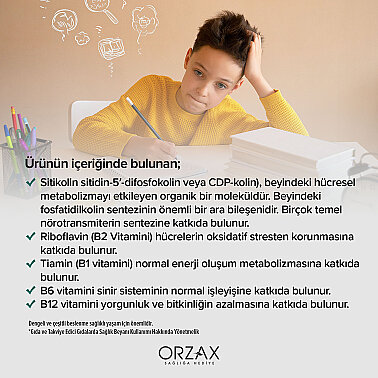 Orzax Ocean Cogniven Mango Aromalı 150 ml Sınav Seti Hediye - 4