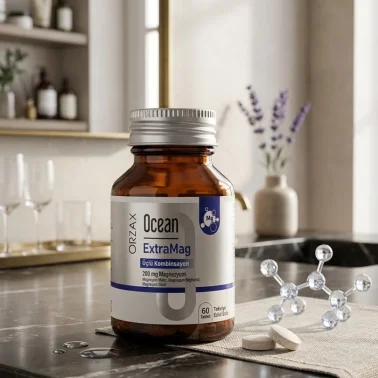 Orzax Ocean ExtraMag Üçlü Magnezyum Kombinasyonu 60 Tablet - 2
