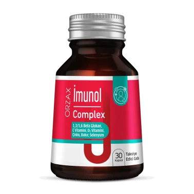 Orzax Ocean İmunol Complex Beta Glukan Takviyesi 30 Kapsül