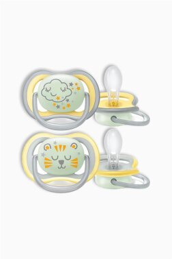 Philips Avent SCF376/01 Ultra Air Night Time 18 Ay+ 2'li Emzik