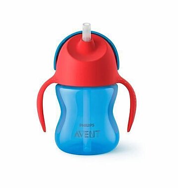 Philips Avent SCF796/01 Desenli Pipetli Bardak 200 ml Mavi