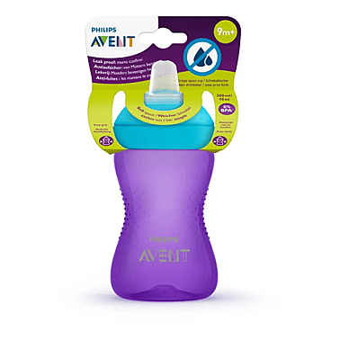 Philips Avent Yumuşak Uçlu Bardak 9 Ay+ 300 ml (Mor)