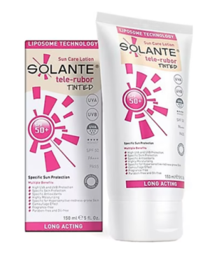 Solante Telerubor Tinted SPF 50+ Losyon 150 ml