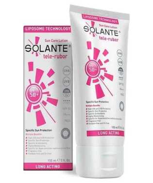Solante Tele-Rubor 50 Faktör Güneş Losyonu 150 ml
