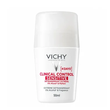 Vichy Clinical Control Sensitive Extreme Antiperspirant Roll-On 50 ml