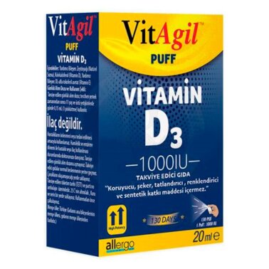Vi?tagi?l Puff Vi?tami?n D3 1000 IU 20 ml