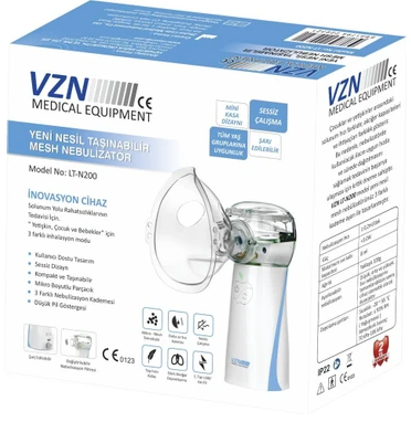 VZN Mesh Şarjlı Nebulizatör - 1